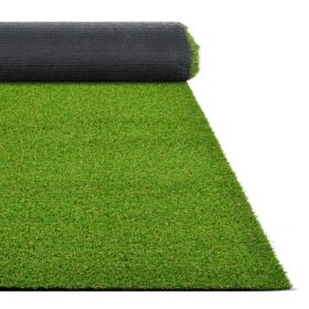 Artificial Turf Grass 6ftx10ft 0.8in,Realistic Fake Grass Rug with Drainage Holes, Indoor Outdoor Lawn Grass Landscape for Backyard Patio