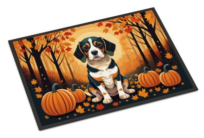 NEW Beagle Fall Doormat Front Door Mat Indoor Outdoor Rugs for Entryway, Non Slip Washable Low Pile, 18H X 27W